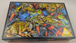 Piatnik Jigsaw Puzzle 1000 Pieces &quot;Big Frogs&quot;  26.5&quot;x 17.4&quot; 2000 A-1141 ... - $12.86
