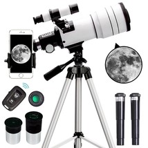 Telescope For Adults &amp; Kids, 70Mm Aperture Astronomical Refractor Telescopes For - £80.72 GBP