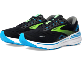 Brooks Adrenaline GTS 23 Men’s Size 13 Running Shoes Black/Hawaiian Ocean/Green - £73.73 GBP