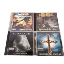 1990s Rap Hip Hop CDs Lot of 4 Bushwick Bill Scarface Master P Various Artists - £30.26 GBP