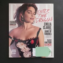 Elle Magazine Emilia Clarke Cover Game of Thrones Fashion August 2017 NEW - £8.34 GBP