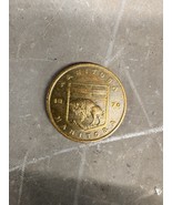 1870 Manitoba Canada Shell Gas Station Token Coin Prairie Crocus Pulsati... - $12.54 CAD