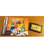 M&M's Blast (Nintendo Game Boy Advance, 2001) w/ Manual TESTED WORKS FREE SHIP