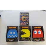 Pac-Man Bundle: Light Up Silhouette Sign and Tin Retro Arcade Ghosts - $44.55