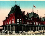 Bonaventure Station Canadian National Railway Montreal Canada UNP Postca... - $6.88