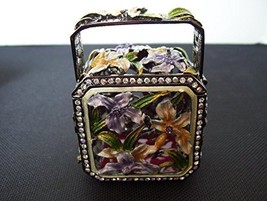 Rucinni Trinket Box Flower Basket Purse - $1,114.81 MXN