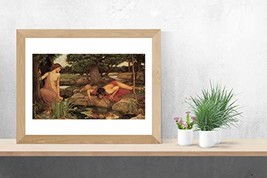 Echo and Narcissus - John William Waterhouse - Art Print - 13" x 19" - Custom Si - £20.04 GBP