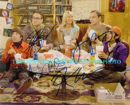 THE BIG BANG THEORY CAST AUTOGRAPHED RP PHOTO ALL 5 JIM PARSONS KALEY CU... - £11.05 GBP