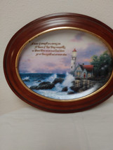Beacon of Hope by Thomas Kinkade Wall Plaque Plate Number 1096 C  Plate - $10.30