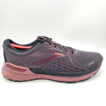 BROOKS Adrenaline GTS 21 Running Shoes Grey Rose Pink Women&#39;s Size 11 - £35.57 GBP