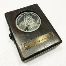 Antique Dolland London Pocket Compass 2.5&quot; Brass Navigation Pocket Compass - £43.55 GBP