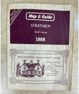 Map And Guide Vintage Strathroy Ontario And Area 1988 New And Updated  - £4.58 GBP