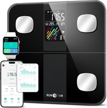 Body Weight And Fat Percentage Smart Scale: Accurate Digital Bathroom Sc... - £36.64 GBP