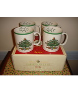 Spode Christmas Tree Mugs Set Of 4 - €19,70 EUR