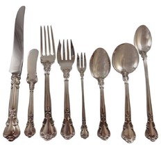 Chantilly by Gorham Sterling Silver Dinner Flatware Set 18 Service 165 Pcs Huge! - £6,226.20 GBP