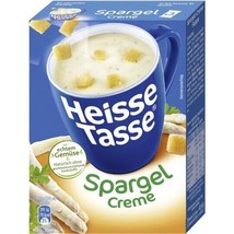 Heisse Tasse HOT MUG Soup: Cream of Asparagus -Pack of 3 -FREE SHIPPING - $8.21