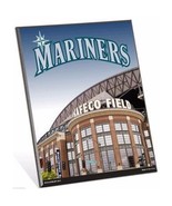 MLB Seattle Mariners Stadium Premium 8&quot; x 10&quot; Solid Wood Easel Sign - £7.95 GBP