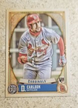 2021 Topps  Gypsy Queen Dylan Carlson ROOKIE RC #85 St. Louis Cardinals FREE SHI - £1.59 GBP