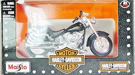 1/18 MaiSto Harley Davidson Collector Edition 2004 FLSTFI Fat Boy Mini Diecas... - £51.69 GBP