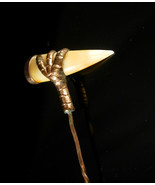 1822 Antique Claw Stickpin RARE Rose gold GREAT History GEORGIAN Florida... - £208.45 GBP