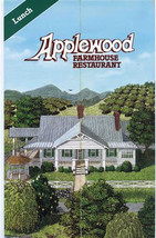 Applewood Farmhouse Restaurant Menu Pigeon Forge Tennessee  - £14.85 GBP