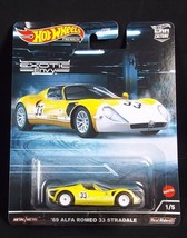 Hot Wheels Premium Exotic Envy &#39;69 Alfa Romeo 33 Stradale 1/5 NEW - £7.10 GBP