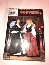 Uncut Simplicity #0640 Women&#39;s Costume Patterns for  Halloween Blouse Skirt Shaw - £7.84 GBP