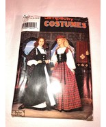 Uncut Simplicity #0640 Women&#39;s Costume Patterns for  Halloween Blouse Sk... - £7.98 GBP