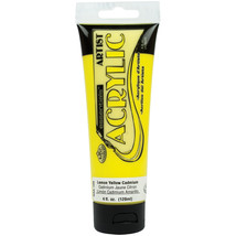 essentials(TM) Acrylic Paint 4oz-Lemon Yellow - £10.18 GBP