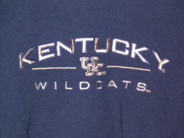 Kentucky Wildcats embroidered KENTUCKY sweatshirt style crewneck size M - £31.69 GBP