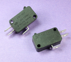 2pcs Miniature Snap Action Switch, KW1-103, 15Amps 125VAC, SPDT - $9.75