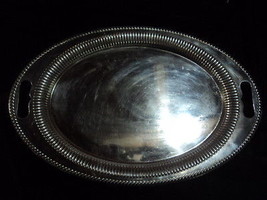 Vintage otley &amp; sons  Tray Silverplate. - £88.92 GBP