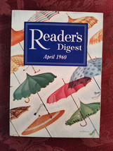 Readers Digest April 1960 Walt Disney James Thurber Ivan T. Sanderson Jean Kerr - £13.02 GBP