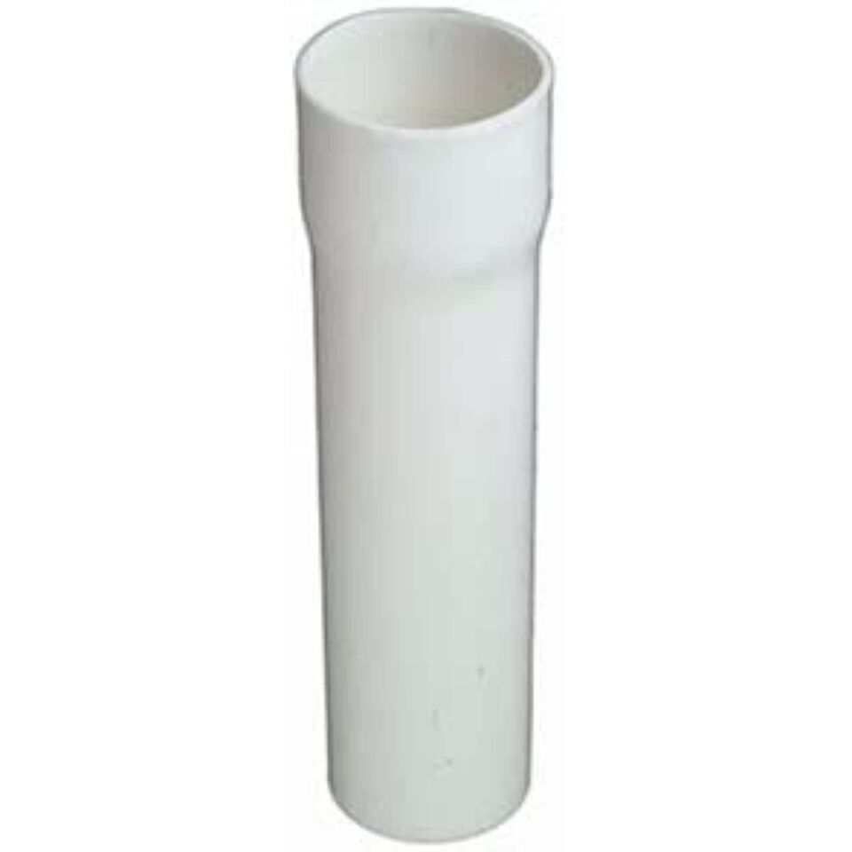 Kitchen Drain Solvent Weld Extension Tube, Plastic, 1.5-In. O.D. x 8-In. - $18.79