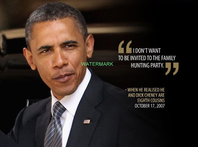 PRESIDENT BARACK OBAMA ON DICK CHENEY FAMOUS QUOTES PUBLICITY PHOTO - $9.56