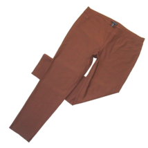 NWT Eileen Fisher Slim Ankle w/ Yoke in Nutmeg Washable Stretch Crepe Pants L - $100.00