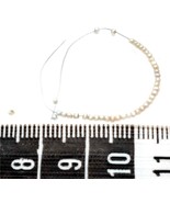 40 TINY 1.5mm REAL GENUINE NATURAL FULL DRILLED PEARLS JEWELRY MAKING - $27.79 CAD