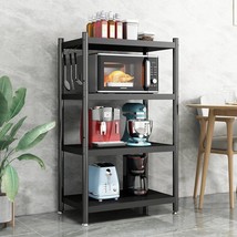 4-Tier Kitchen Bread Rack, Microwave Cart Stand, Shelving Storage Unit, Kitchen  - £94.11 GBP