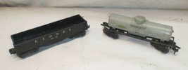 Lot Of 2 Lionel Train Cars - 6012 Hopper &amp; 1005 Tank Car - £16.43 GBP