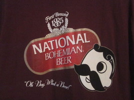 Nwot - National Bohemian Beer Logo Image Adult Size M Short Sleeve Tee - £14.93 GBP