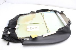 16-17 INFINITI Q50 FRONT LEFT DRIVER SEAT BOTTOM LOWER COVER BLACK E6485 image 6