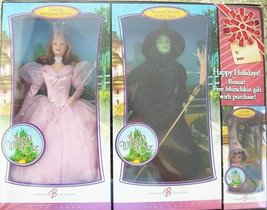 The Wizard of Oz Barbie Holidays 3-Piece Gift Set - Glinda the Good Witc... - $366.44