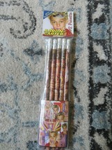2002 Aaron Carter 5 Set Of Pencils With Book Mark - £22.35 GBP