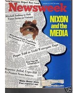 Newsweek Magazine Nixon and the Media January 15, 1973 - £11.62 GBP