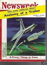 Newsweek Magazine Anatomy of a Traitor Sept 19, 1960 - £11.83 GBP