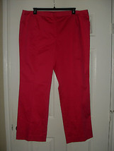 Alex Marie New Womens Pink Trouser Pants With Front And Back Pockets  20W   $89 - £14.87 GBP