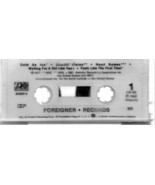 Foreigner-Records (Hits Compilation) &quot;Excellent Condition&quot; Tested  Casse... - £4.80 GBP