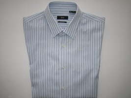 Boss Hugo Boss Regular Fit Pointed Stripes Men’s Dress Shirt 16 | 34 - $52.48