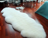 Llb Genuine Sheepskin Rug, Luxurious Fluffy Bedroom Rugs, Area Rug Indoo... - $115.94
