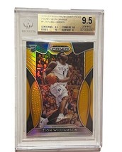 Zion Williamson Rookie RC BGS 9.5 GEM 2019-20 Panini Prizm dp NEON ORANGE /149 - £1,911.34 GBP